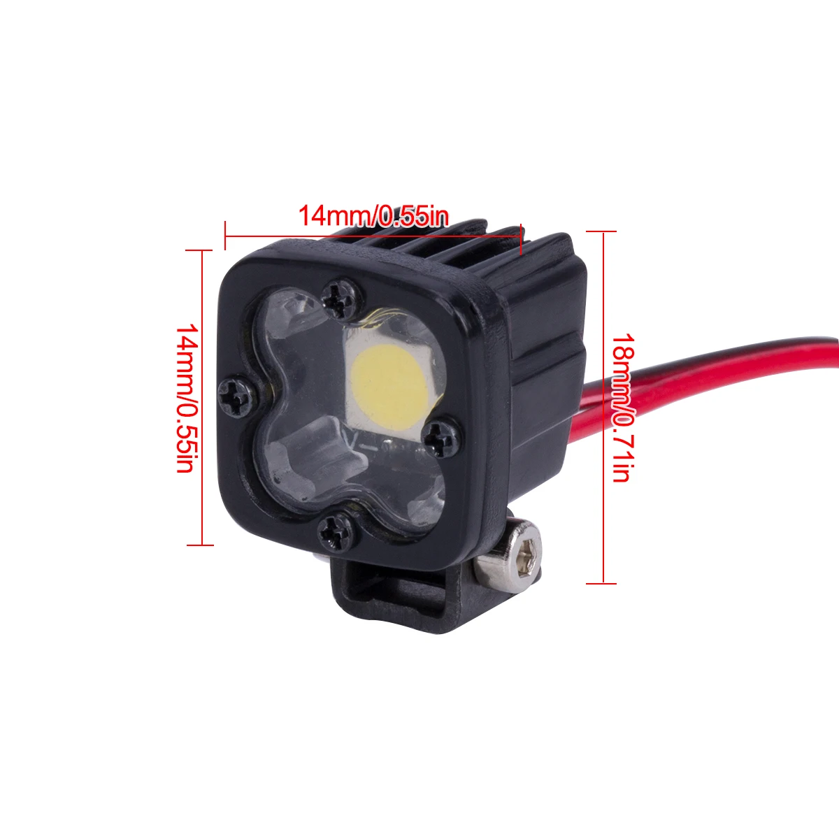 RC Car Square Bright LED Top L - огляд і ціна Diy Electric Car