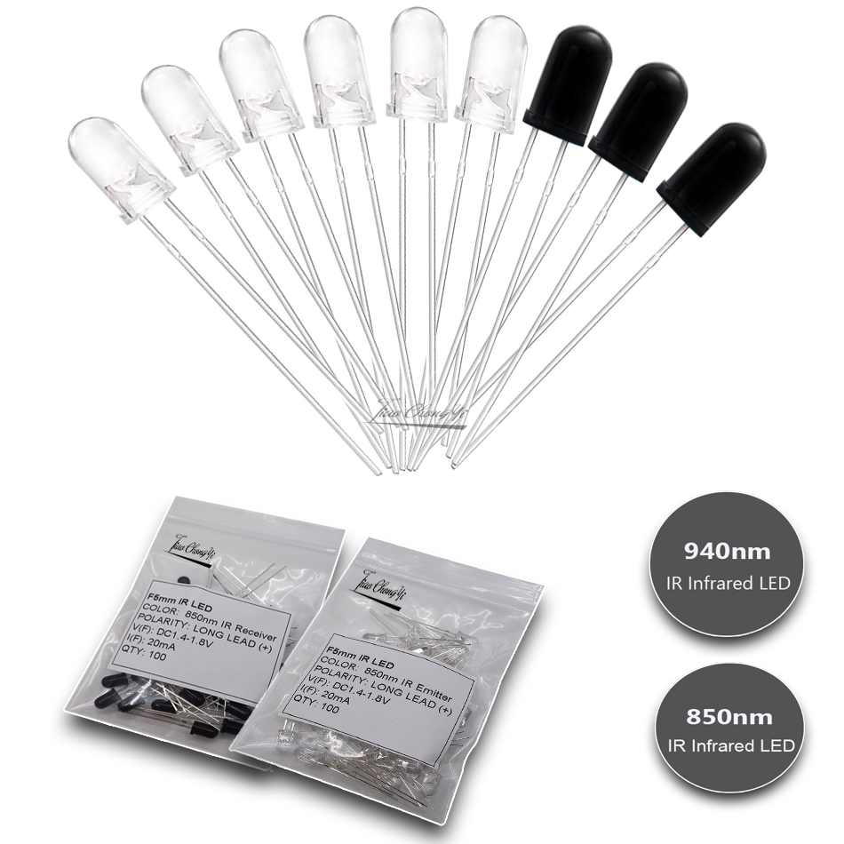 3mm 5mm IR LED Emitting Diode  - огляд і ціна Ir Infrared Receiver