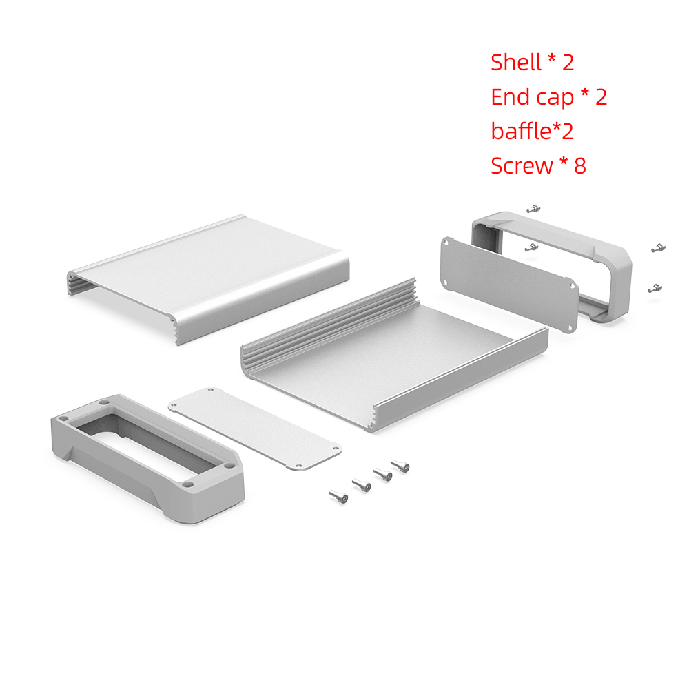 Aluminium Electronic Project B - огляд і ціна Diy Electronics Power Supply