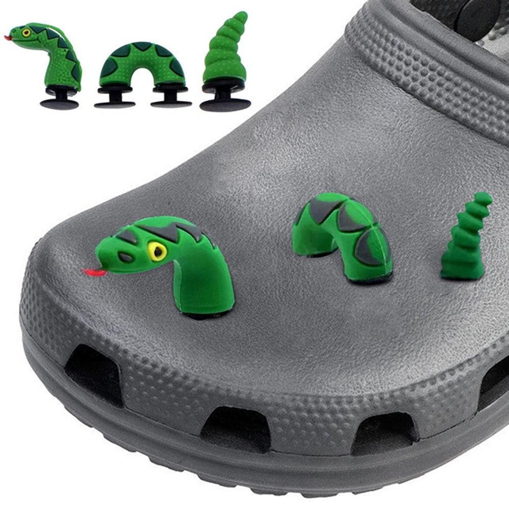 3D Shoes Buckle Clip DIY Decor - огляд і ціна Crocodile Clip Set