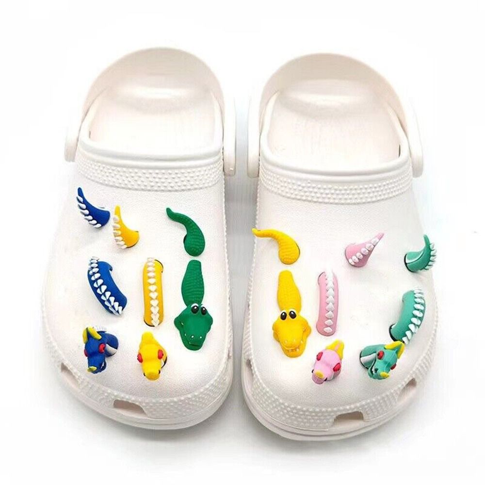 3D Shoes Buckle Clip DIY Decor - огляд і ціна Crocodile Clip Set
