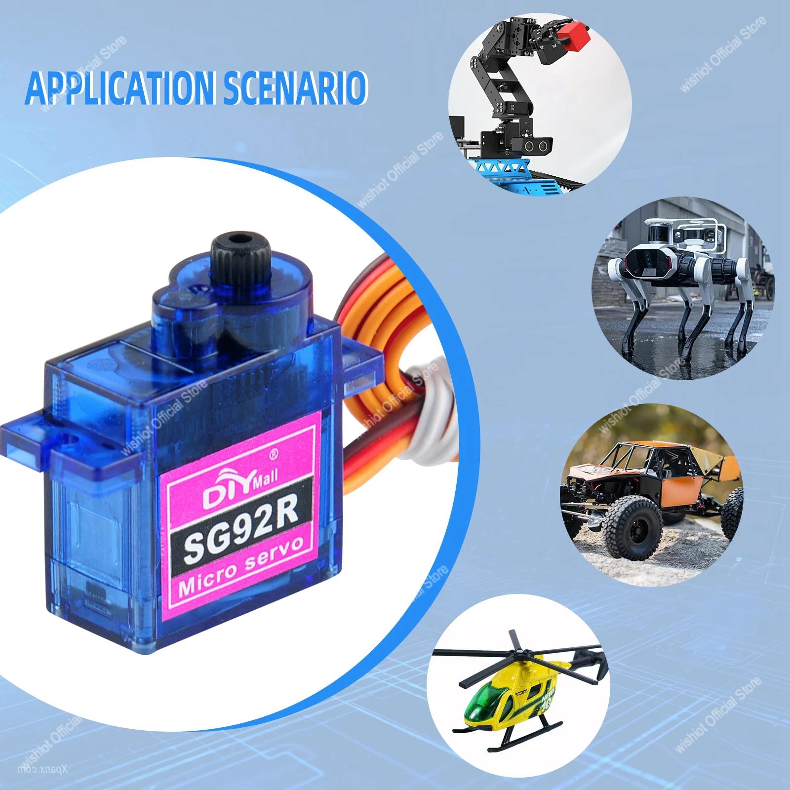 SG92R Micro Servo Motor 4.8-6V - огляд і ціна Servo Motor Sg90