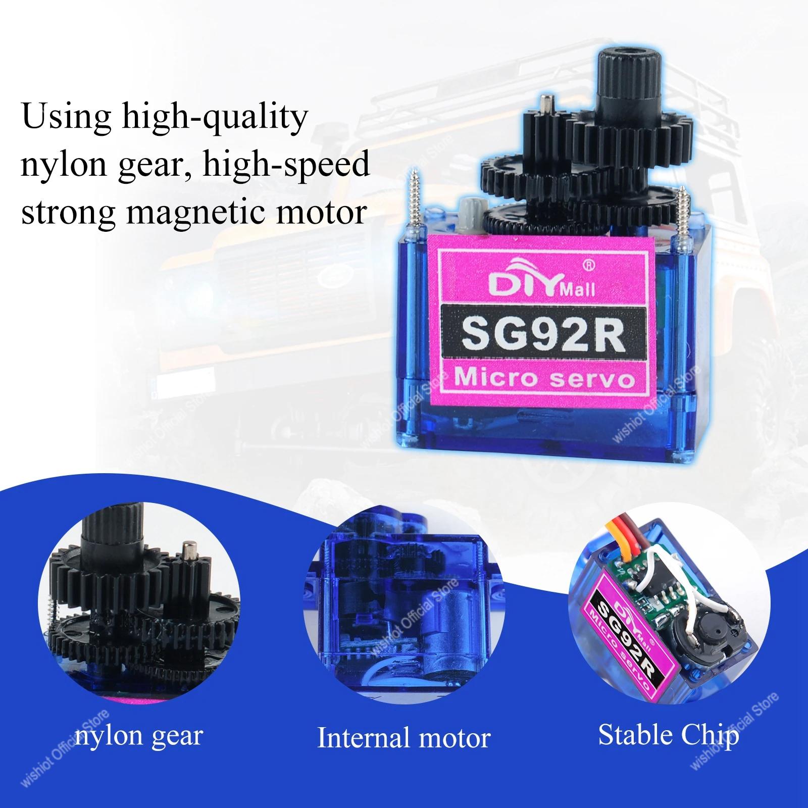 SG92R Micro Servo Motor 4.8-6V - огляд і ціна Servo Motor Sg90