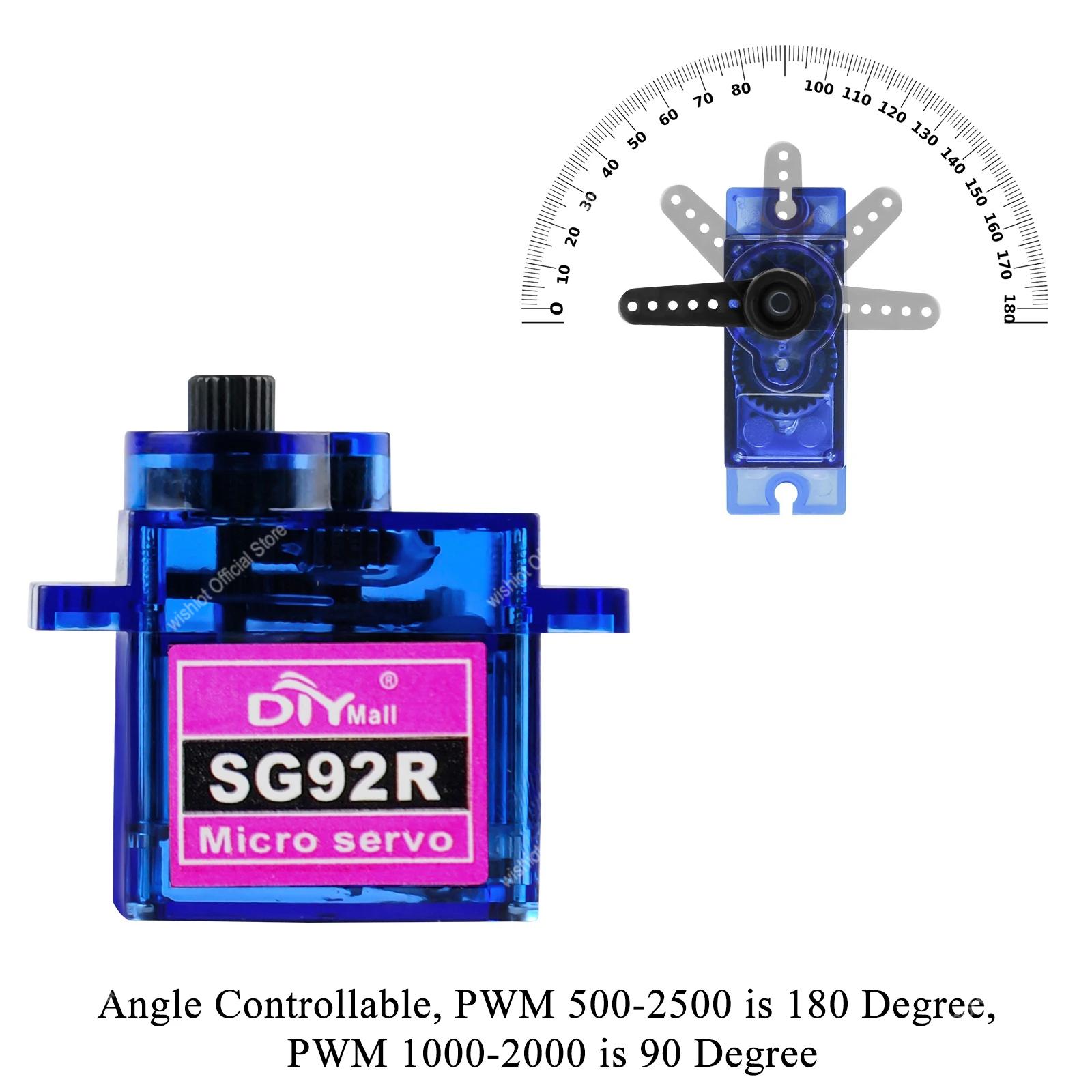 SG92R Micro Servo Motor 4.8-6V - огляд і ціна Servo Motor Sg90