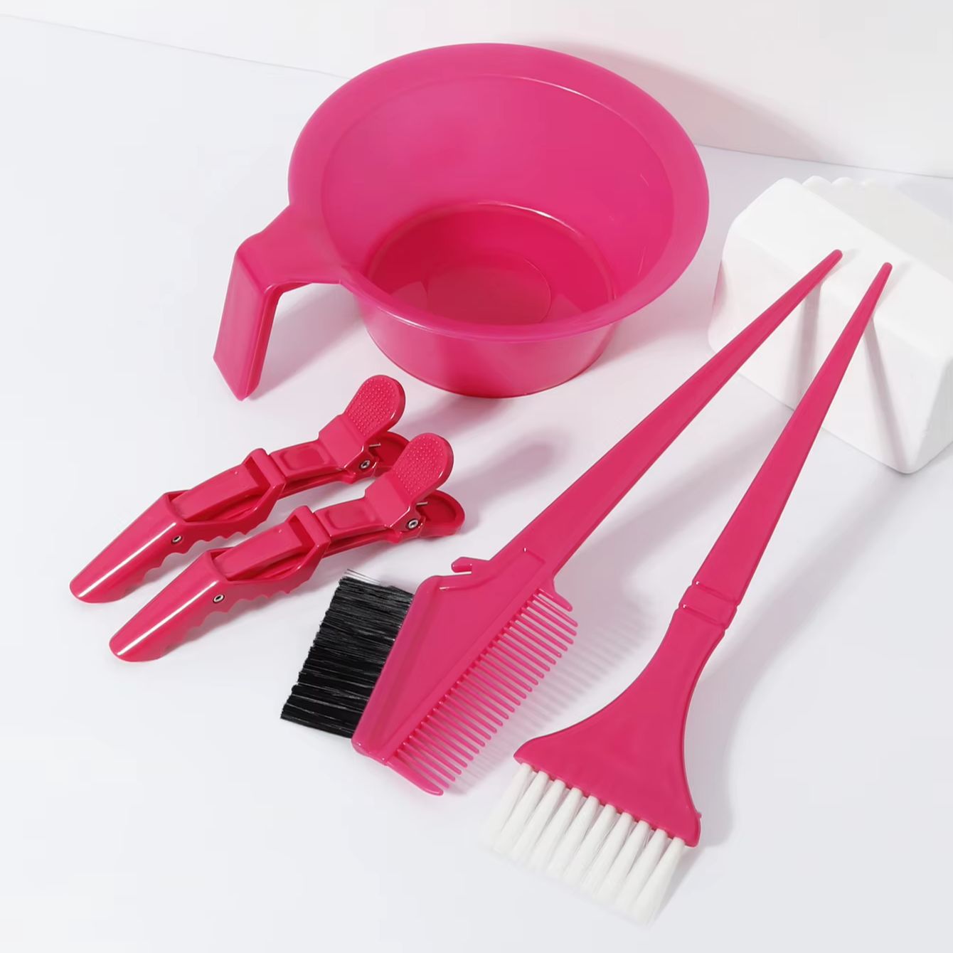 5pcs professional hair dye too - огляд і ціна Crocodile Clip Set