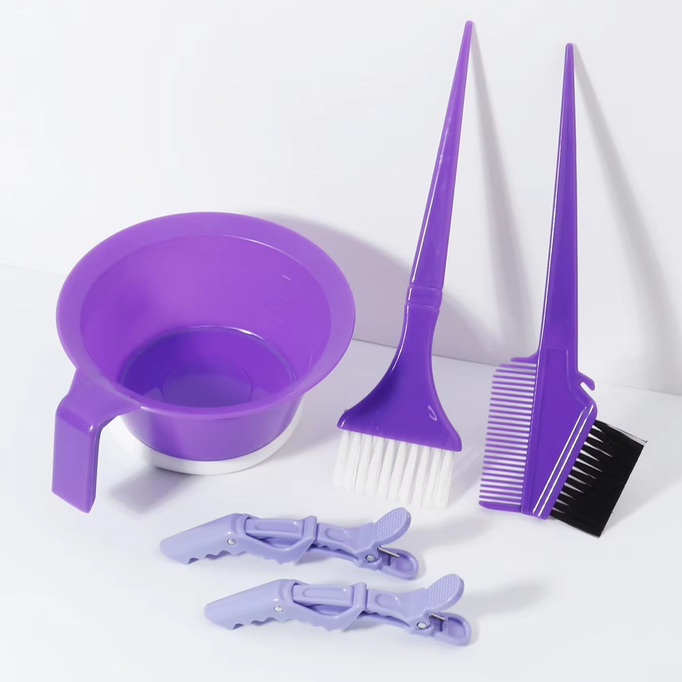 5pcs professional hair dye too - огляд і ціна Crocodile Clip Set