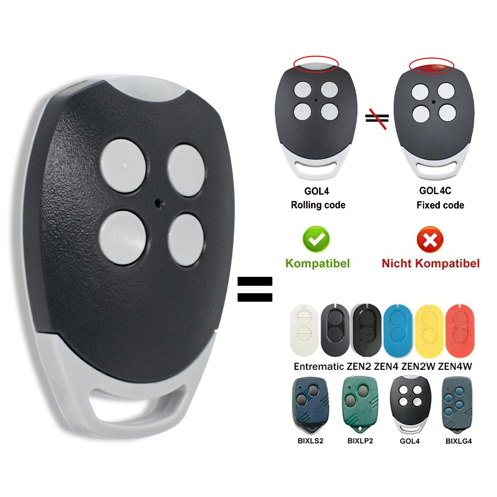GOL4 4 Button Rolling Code 433 - огляд і ціна Diy Electronics Button