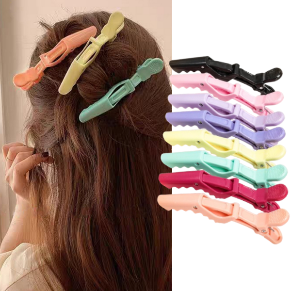 6-Piece Set of Vivid Alligator - огляд і ціна Crocodile Clip Set