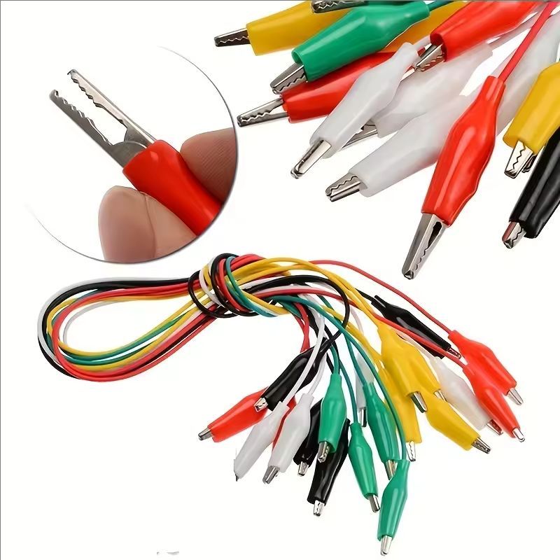 1Set / 10PCS Alligator Clips E - огляд і ціна Crocodile Clip Set
