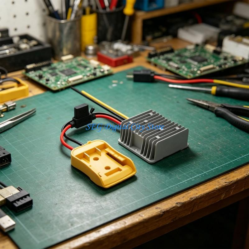 U75B Wire 12V Battery Power Ad - огляд і ціна Diy Electronics Bench