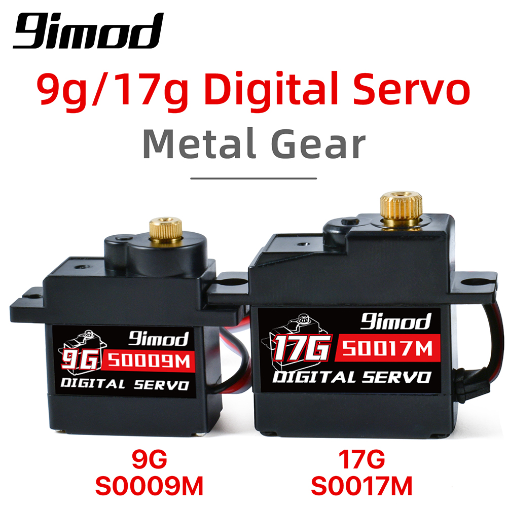 9imod Servo 9g 17g Digital Ser - огляд і ціна Servo Motor Sg90
